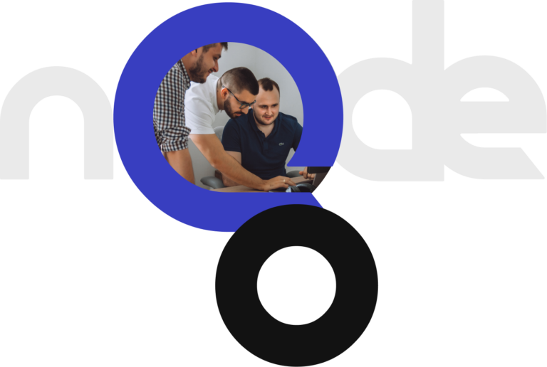nQode logo illustration for recruiting